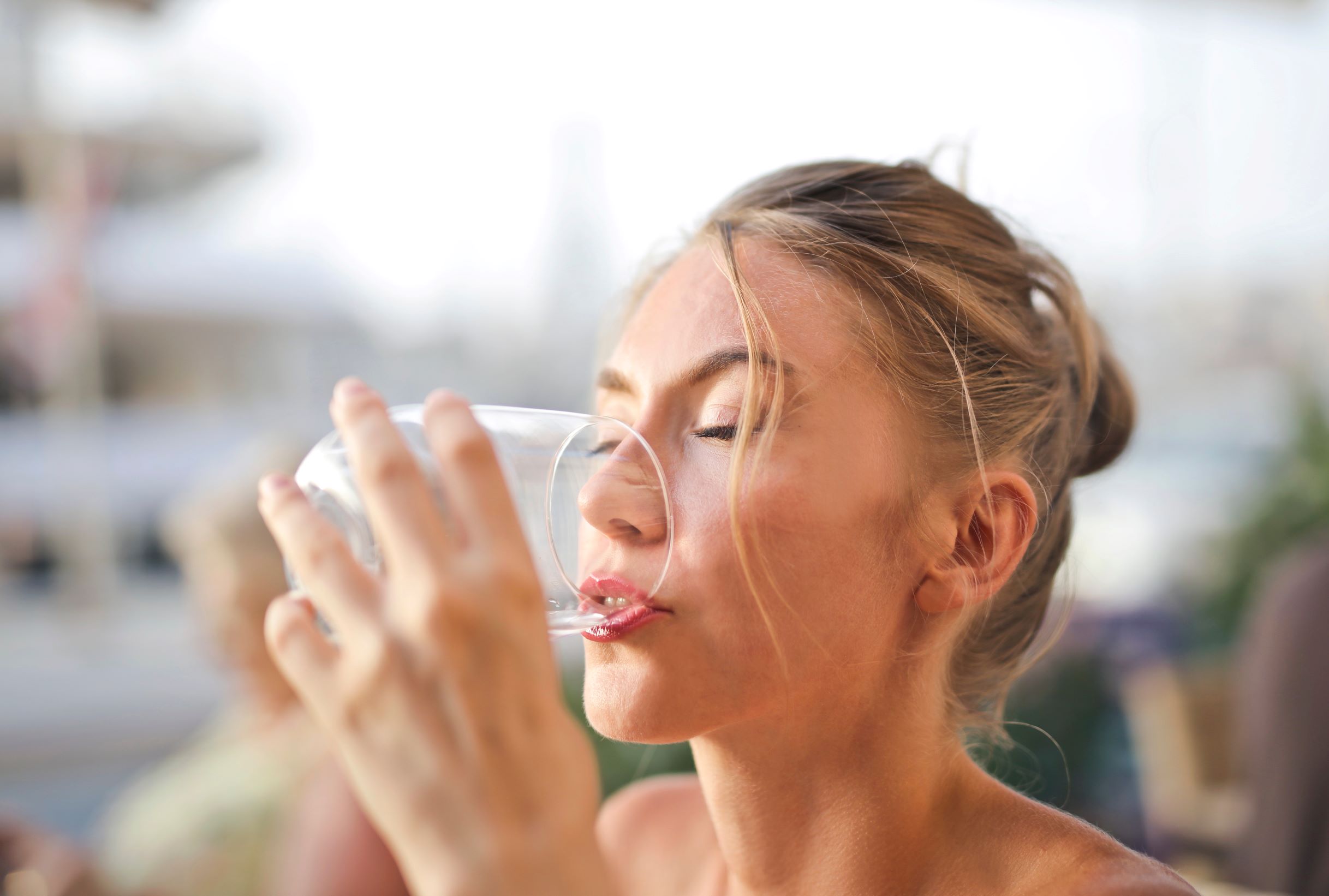 Drinking water is good for your mouth in numerous ways, including cleaning your mouth to prevent tooth decay.